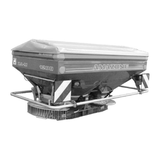 Amazone ZA-M 900 Operating Manual