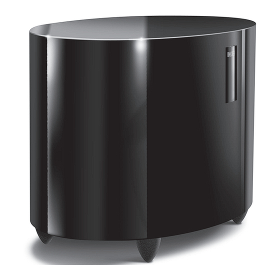 KEF XQ60b Installation Manual