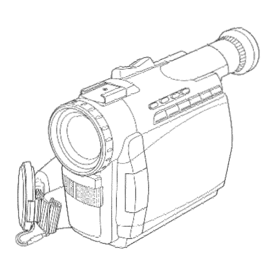 Panasonic Digital Palmcorder PV-DV101 Operating Instructions Manual