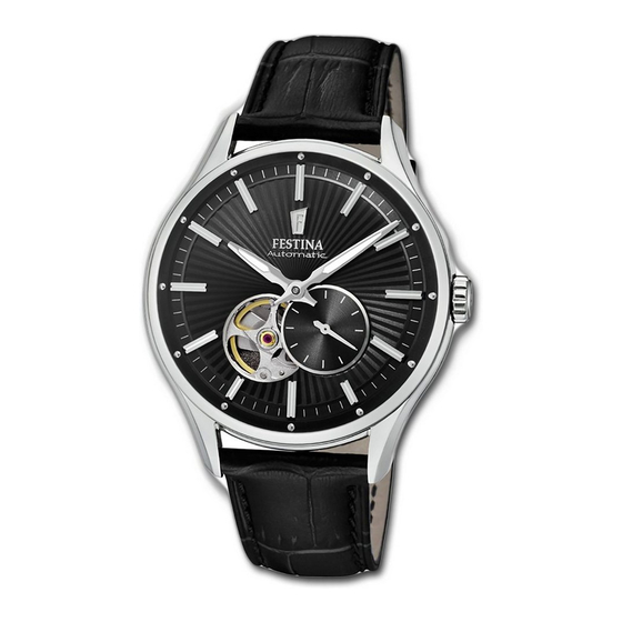 Festina IFM82S5 Instruction Manual