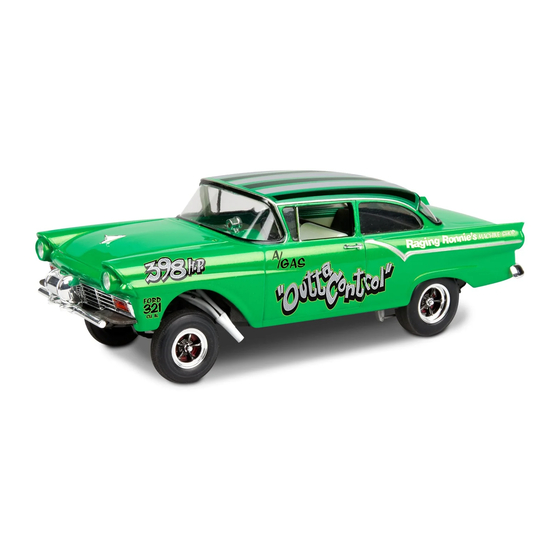 REVELL '57 FORD SEDAN GASSER 2'N1 Manuals