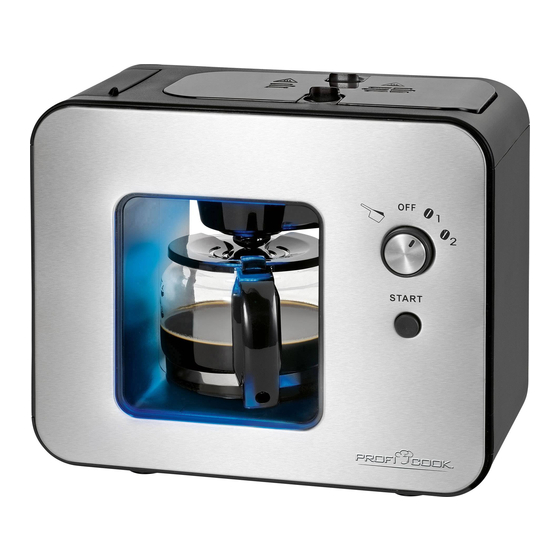 Profi Cook PC-KA 1152 Instruction Manual