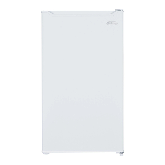 Danby DIPLOMAT DAR032B1WM Refrigerator Manuals