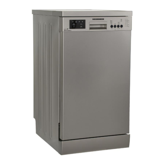 Heinner HDW-FS4506DSE++ Instruction Manual