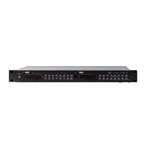 User Manuals: DAS AUDIO INTEGRAL-AS2 Rack Mount