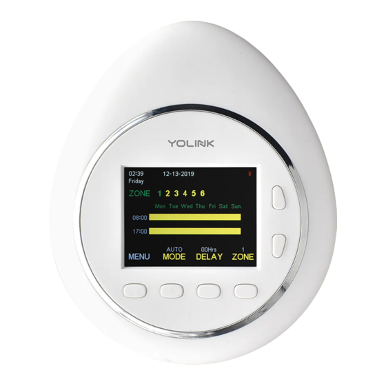 Yolink YS4102-UC Sprinkler Controller Manuals