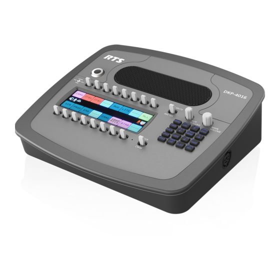 RTS DKP-4016 Technical Manual