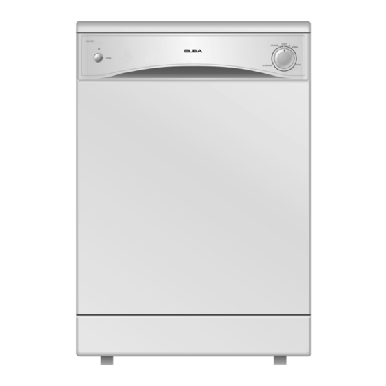 Elba EDW125WH1 User's Manual And Installation Instructions
