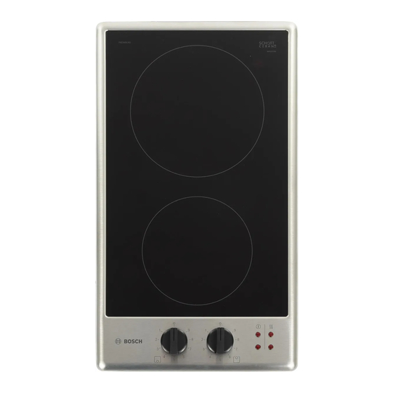 Bosch PKE345CA2E Information For Use