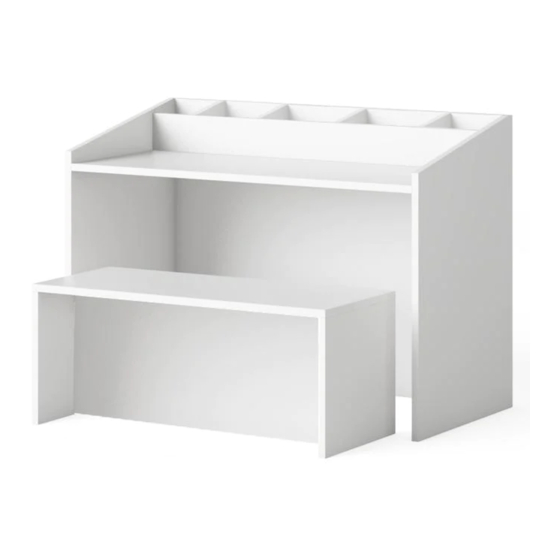 User Manuals: studioduc Indi Art Desk Indoor Furnishing