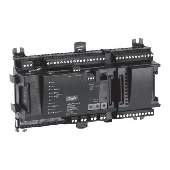 Danfoss AK-PI 100 User Manual