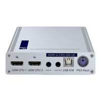 G&D HDM-U-CPU Installation And Operation Manual