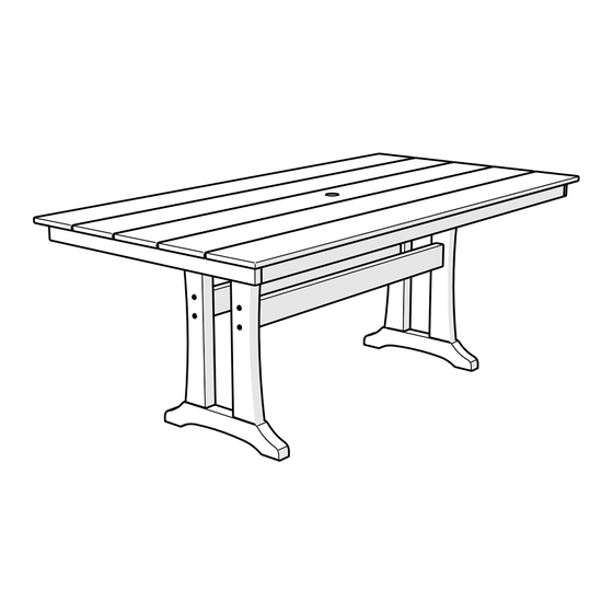 Polywood PWS340-1 Assembly Instructions Manual