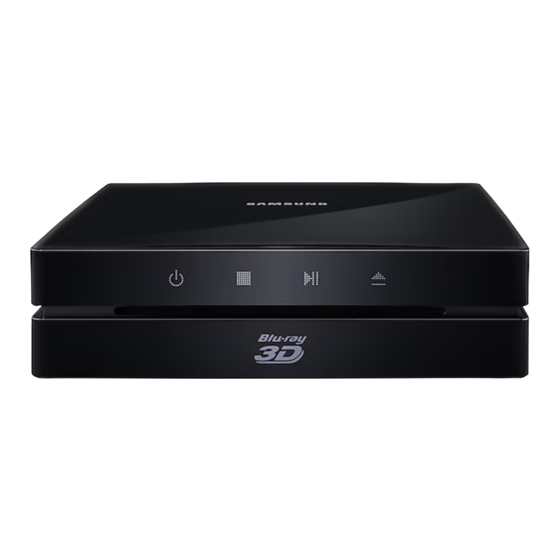 Samsung BD-ES6000 User Manual
