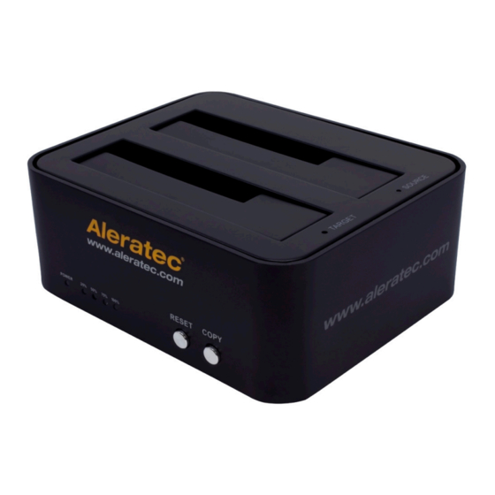 Aleratec 350115 Quick Start Manual