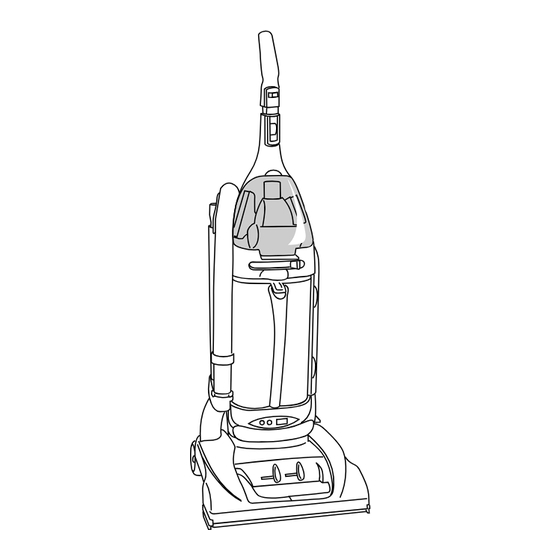 Hoover WindTunnel Self-Propelled WindTunnel Bagless with Powered Hand Tool Owner's Manual
