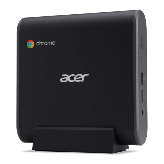 Acer ChromeBox CXI3 Manuals