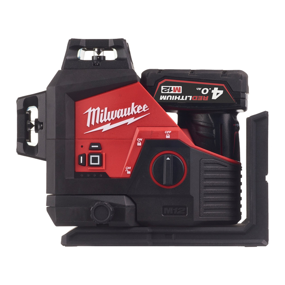 Milwaukee M12 3PL Original Instructions Manual