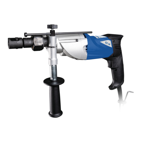 Metallkraft GS 18 Electric Thread Tapper Manuals