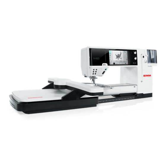 Bernina 830 Brochure
