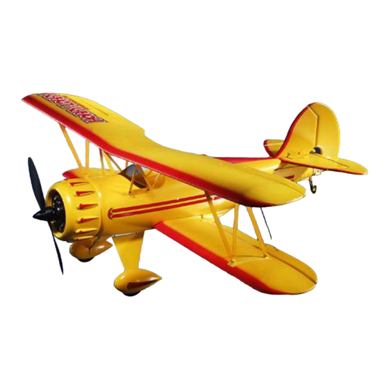 Hobby-Lobby Waco Biplane RTF Manual