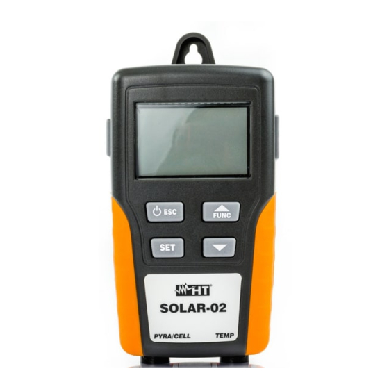 HT SOLAR-02 User Manual