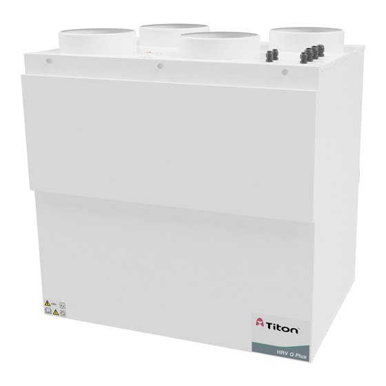 Titon HRV20 Q Plus ECO Product Manual