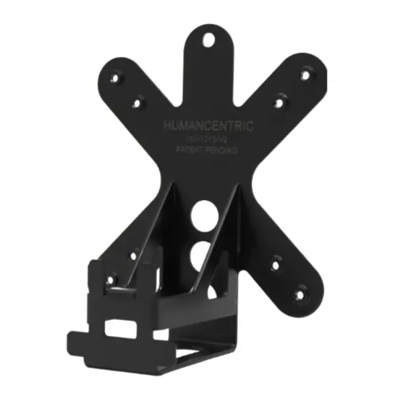 HumanCentric 101-1015-V2 Quick Start Manual