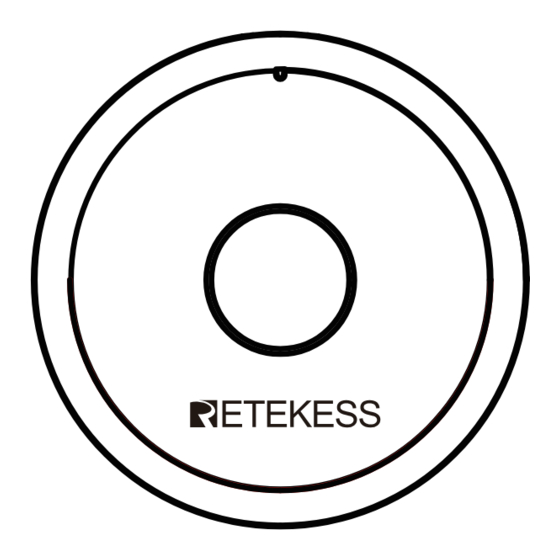 Retekess TH011 Product Manual