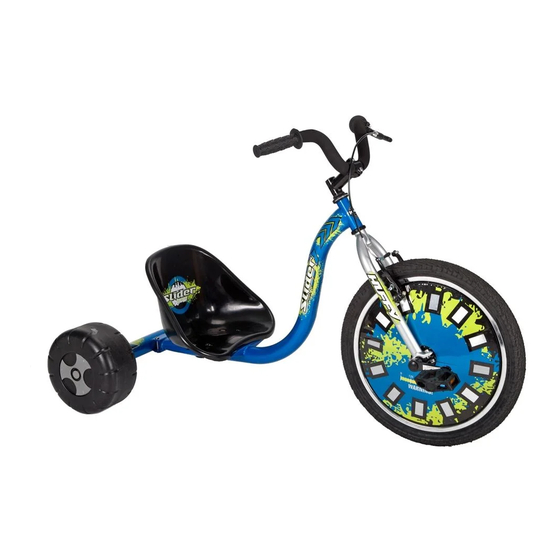 Huffy 20 Slider Owner's Manual