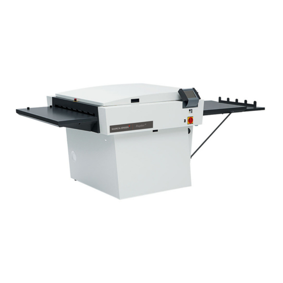 Glunz & Jensen Chemfree Plate Processor 85 Service Manual