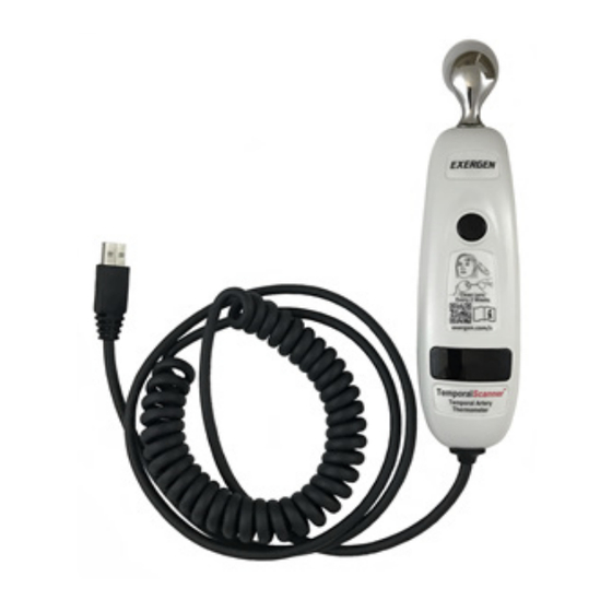 Exergen TAT-5000S-USB-GN Series Operation Manual