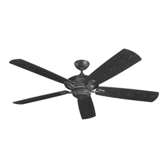 Monte Carlo Fan Company 5CY60XX Series Owner's Manual And Installation Manual