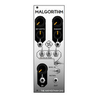 The Harvestman 2012 MALGORITHM Operator's Manual