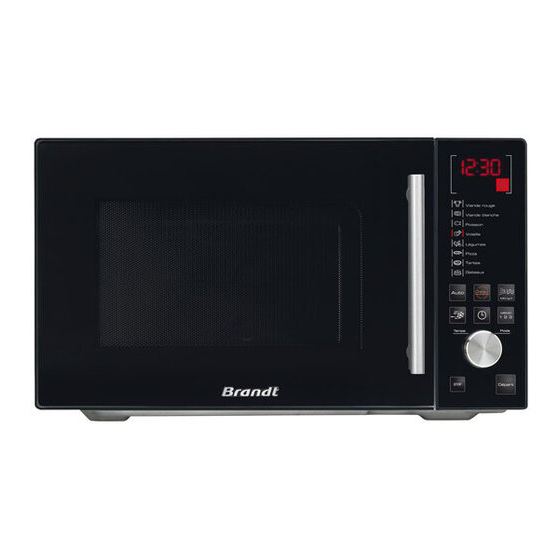Brandt CE2642 Instruction Manual