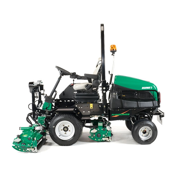 Ransomes Highway 3 Safety, Operation & Maintenance Manual