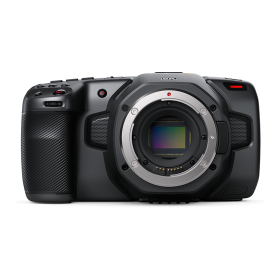 Blackmagicdesign Pocket Cinema Camera Series Installation And Operation Manual