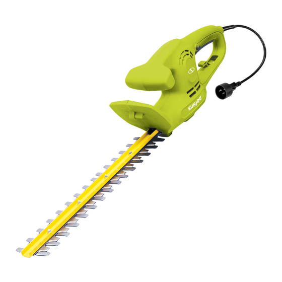 SNOWJOE sunjoe HJ15HTE-RM Operator's Manual