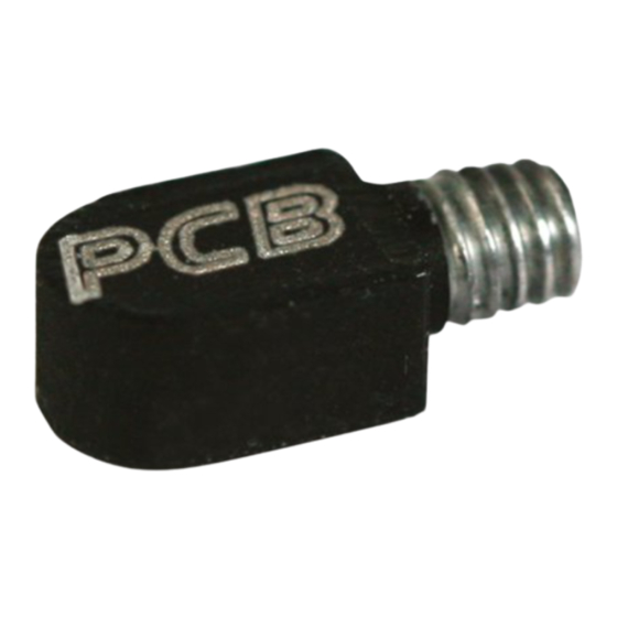 PCB Piezotronics 352C23/NC Installation And Operating Manual