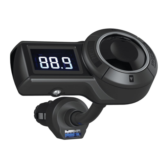 Scosche nextech freqOUT PRO FMTD9 Manual