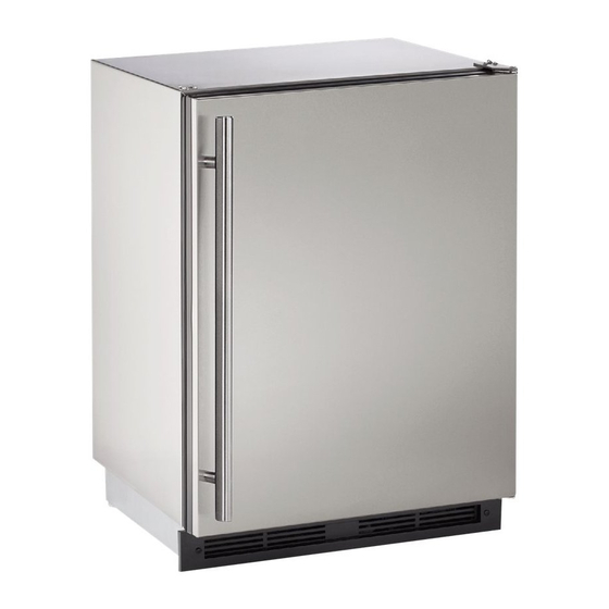 U-Line U-1224RSOD-00B User Manual & Service Manual