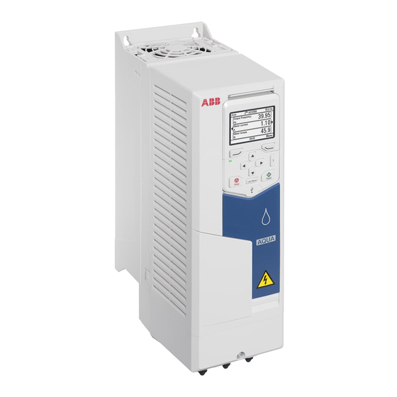 ABB ACQ580-01 Quick Installation And Start-Up Manual