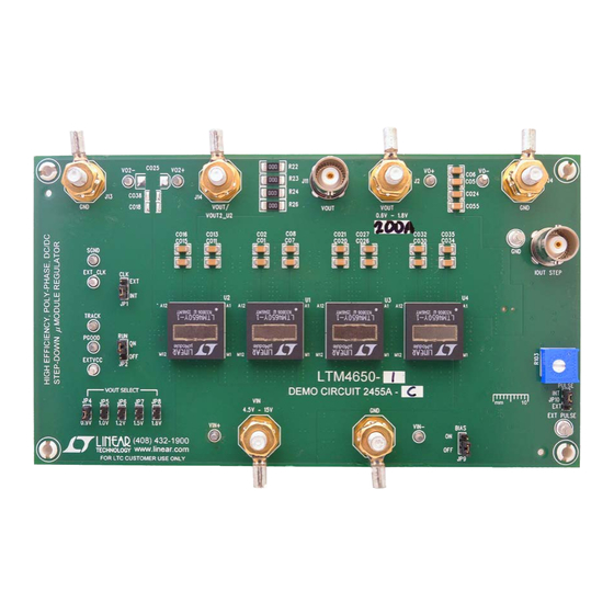 Linear Technology DC2455A-C Demo Manual