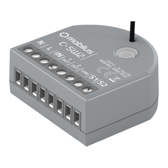 MOBILUS C-SW2 Manuals
