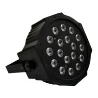 Flash LED PAR 56 SLIM 18*3 W RGB RE User Manual