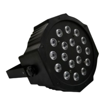 Flash LED PAR 56 SLIM 18*3 W RGB RE User Manual