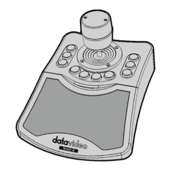 Datavideo RMC-2 Instruction Manual