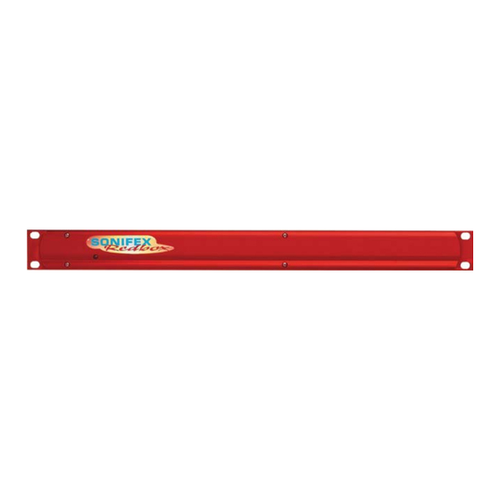 Sonifex Redbox RB Series User Handbook Manual