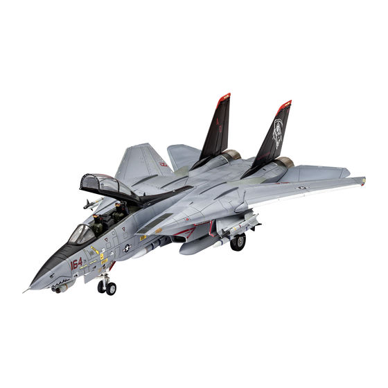 REVELL F-14D Tomcat Assembly Manual
