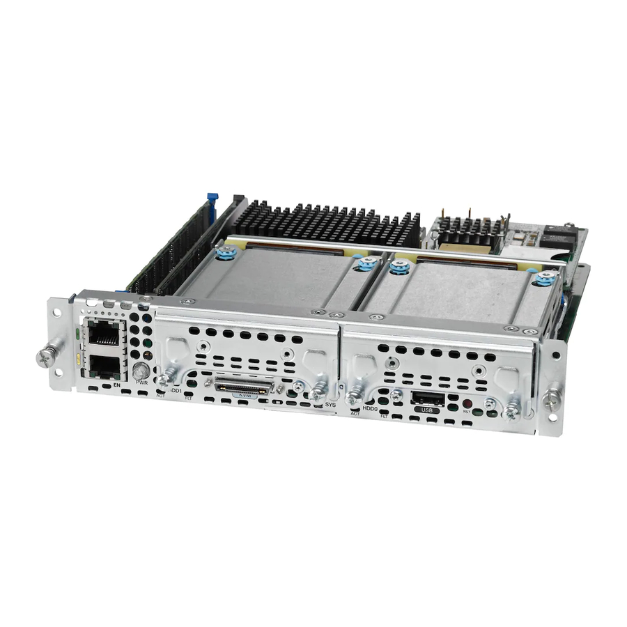 Cisco UCS E series Troubleshooting Manual